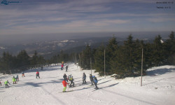 Lysá hora, pohled na západ