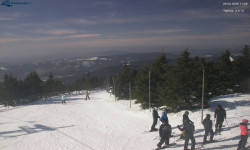 Lysá hora, pohled na západ