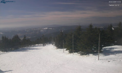 Lysá hora, pohled na západ