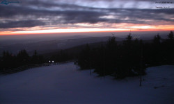 Lysá hora, pohled na západ