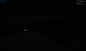 Město Rokytnice nad Jizerou - Lysá hora, pohled na západ - 27.2.2026 v 00:03 Město Rokytnice nad Jizerou - Lysá hora, pohled na západ - 27.2.2026 v 00:03