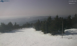 Lysá hora, pohled na západ