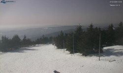 Lysá hora, pohled na západ