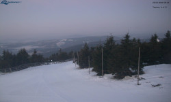 Lysá hora, pohled na západ