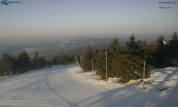 Lysá hora, pohled na západ