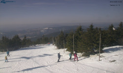 Lysá hora, pohled na západ