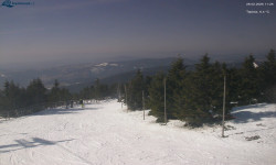 Lysá hora, pohled na západ