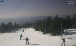 Lysá hora, pohled na západ