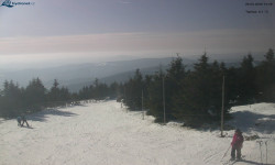 Lysá hora, pohled na západ