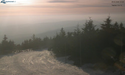 Lysá hora, pohled na západ