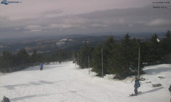 Lysá hora, pohled na západ