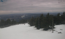 Lysá hora, pohled na západ