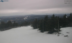 Lysá hora, pohled na západ