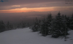 Lysá hora, pohled na západ