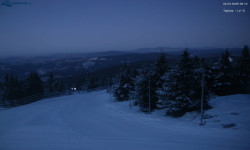 Lysá hora, pohled na západ