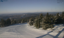 Lysá hora, pohled na západ