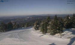 Lysá hora, pohled na západ