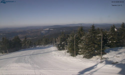 Lysá hora, pohled na západ