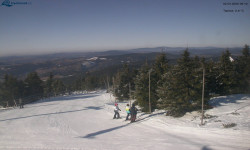 Lysá hora, pohled na západ