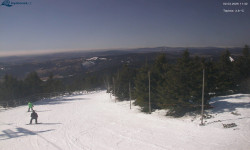 Lysá hora, pohled na západ