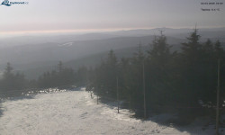 Lysá hora, pohled na západ