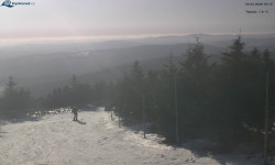 Lysá hora, pohled na západ