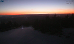 Lysá hora, pohled na západ