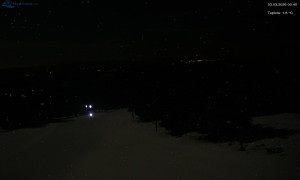 Město Rokytnice nad Jizerou - Lysá hora, pohled na západ - 3.3.2026 v 00:45 Město Rokytnice nad Jizerou - Lysá hora, pohled na západ - 3.3.2026 v 00:45