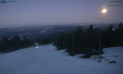 Lysá hora, pohled na západ