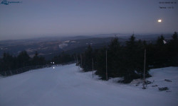 Lysá hora, pohled na západ