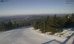 Lysá hora, pohled na západ