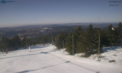 Lysá hora, pohled na západ