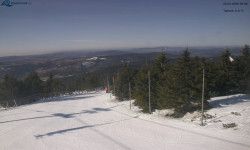 Lysá hora, pohled na západ