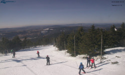 Lysá hora, pohled na západ