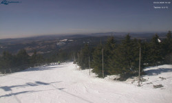 Lysá hora, pohled na západ