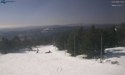 Lysá hora, pohled na západ