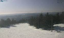 Lysá hora, pohled na západ