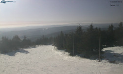 Lysá hora, pohled na západ