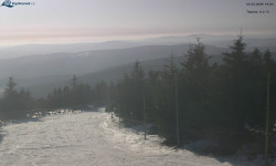 Lysá hora, pohled na západ