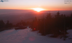 Lysá hora, pohled na západ