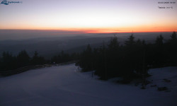 Lysá hora, pohled na západ