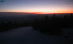 Lysá hora, pohled na západ