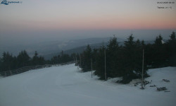 Lysá hora, pohled na západ