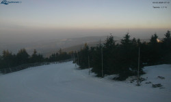 Lysá hora, pohled na západ