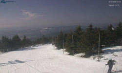 Lysá hora, pohled na západ