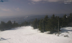 Lysá hora, pohled na západ