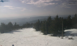 Lysá hora, pohled na západ