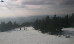 Lysá hora, pohled na západ