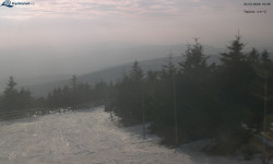 Lysá hora, pohled na západ