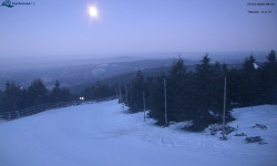 Lysá hora, pohled na západ